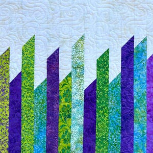 Ribbons Strip Quilt Pattern PDF Version, Cuddle Cat Quiltworks CCQ089 ...