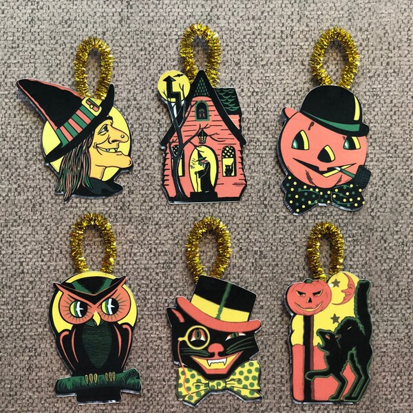 Halloween Tree Ornaments Etsy