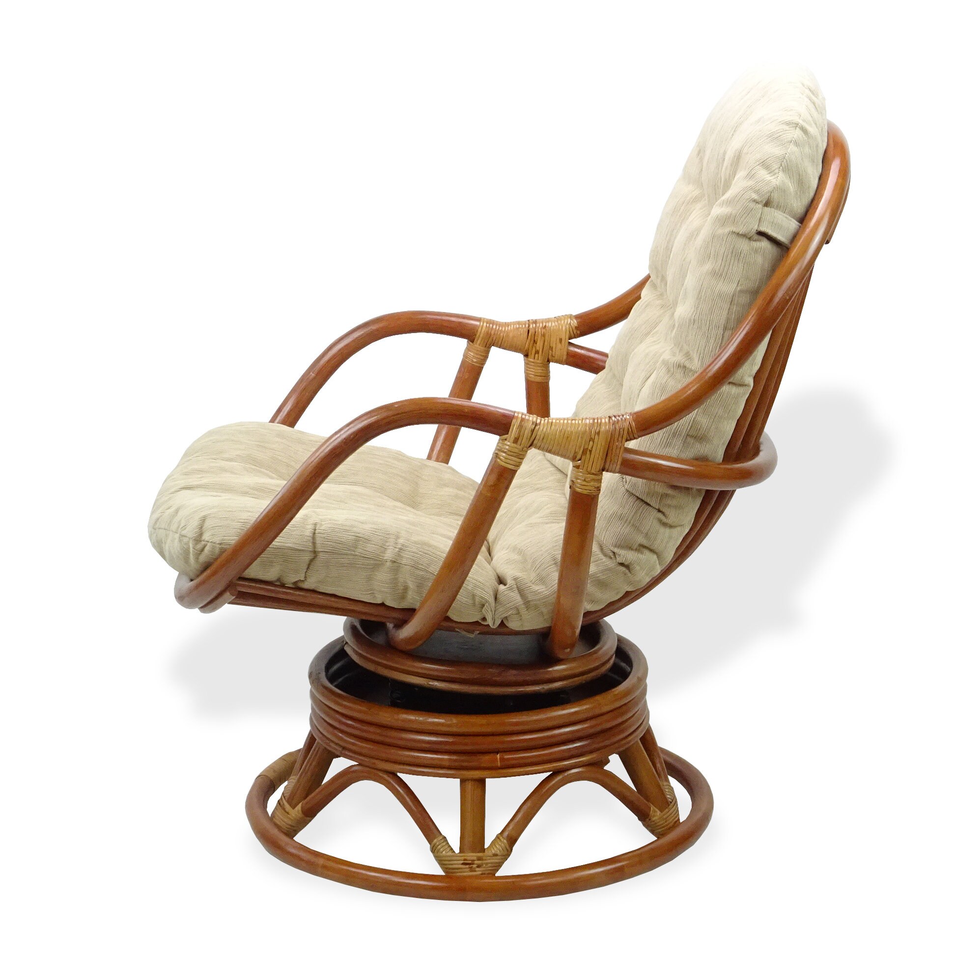 Bali Lounge Swivel Rocking Chair Rattan Wicker Handmade with Etsy