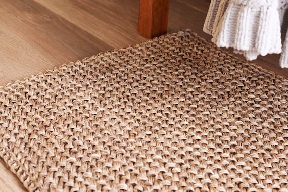 HAMID Juteteppich - Giralda Teppich 100% Natürliche Jutefaser - Weicher  Teppich