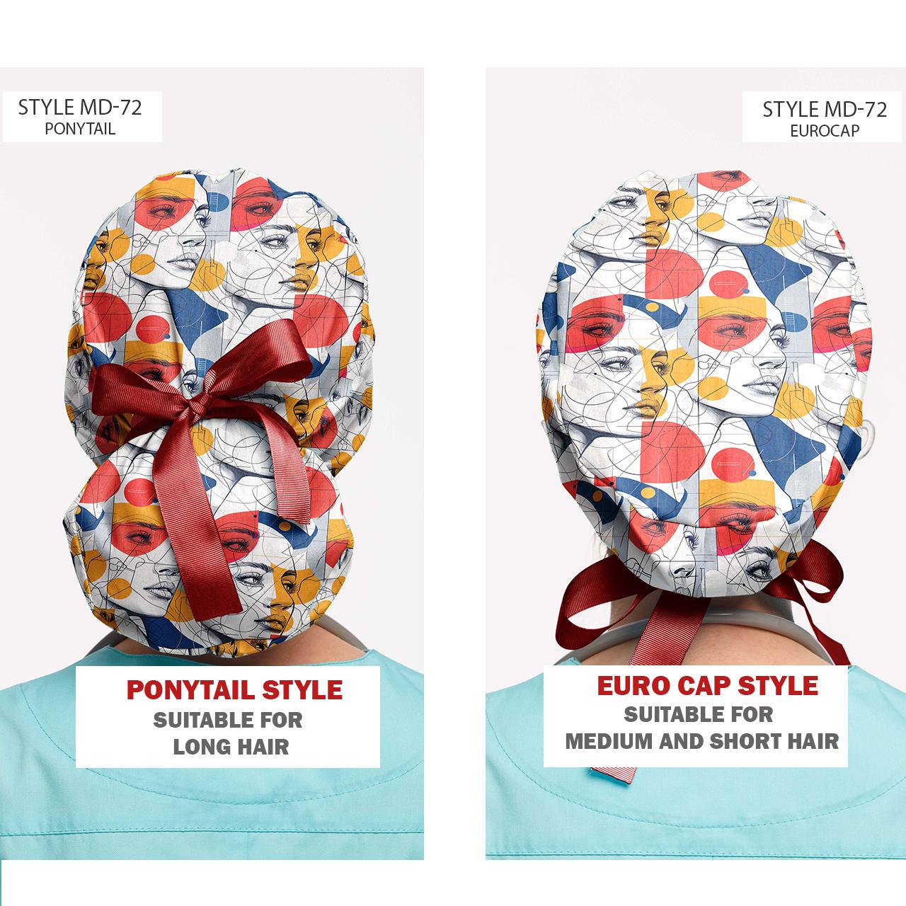 Botox Scrub Cap for Cosmetologists — Euro Surgical Hat Women - Etsy