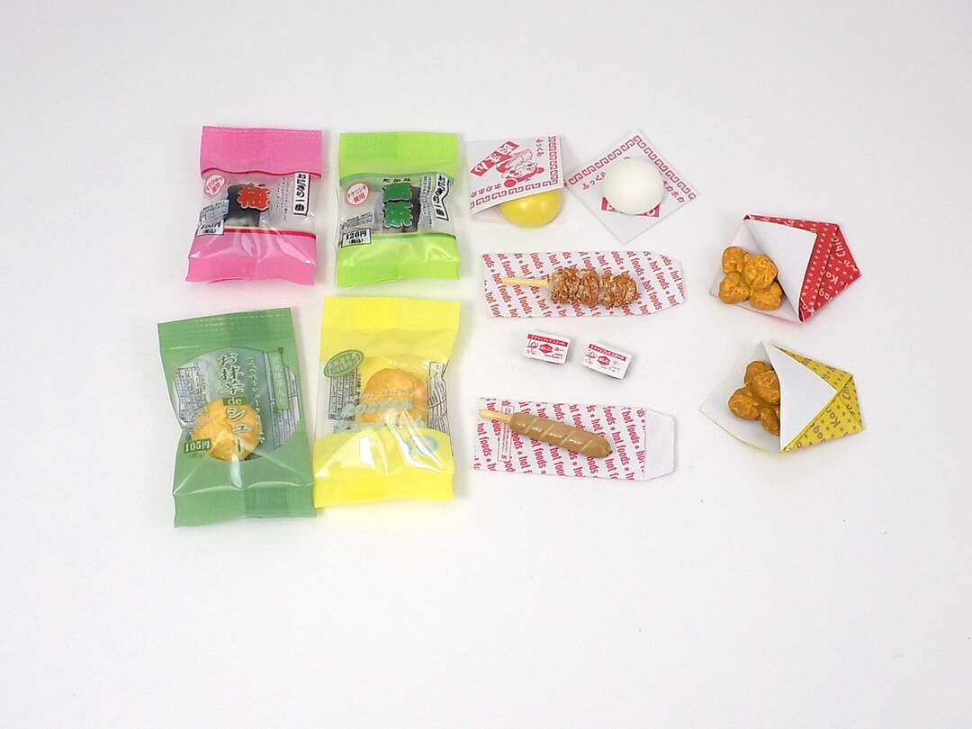 Re-Ment Convenience Store Food 1:6 Dollhouse Miniature Kitchen Secret Set