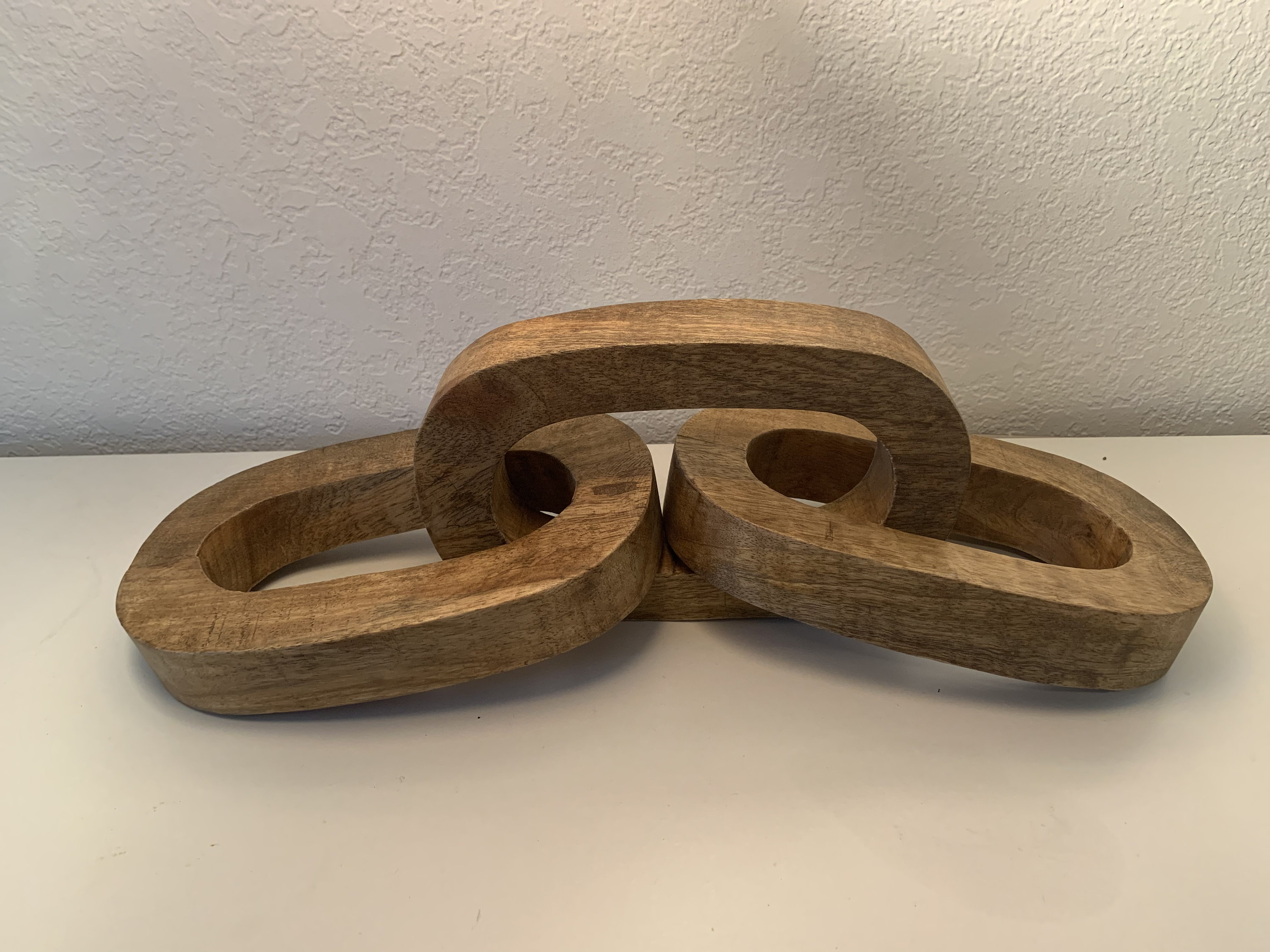 Wooden chain links Etsy