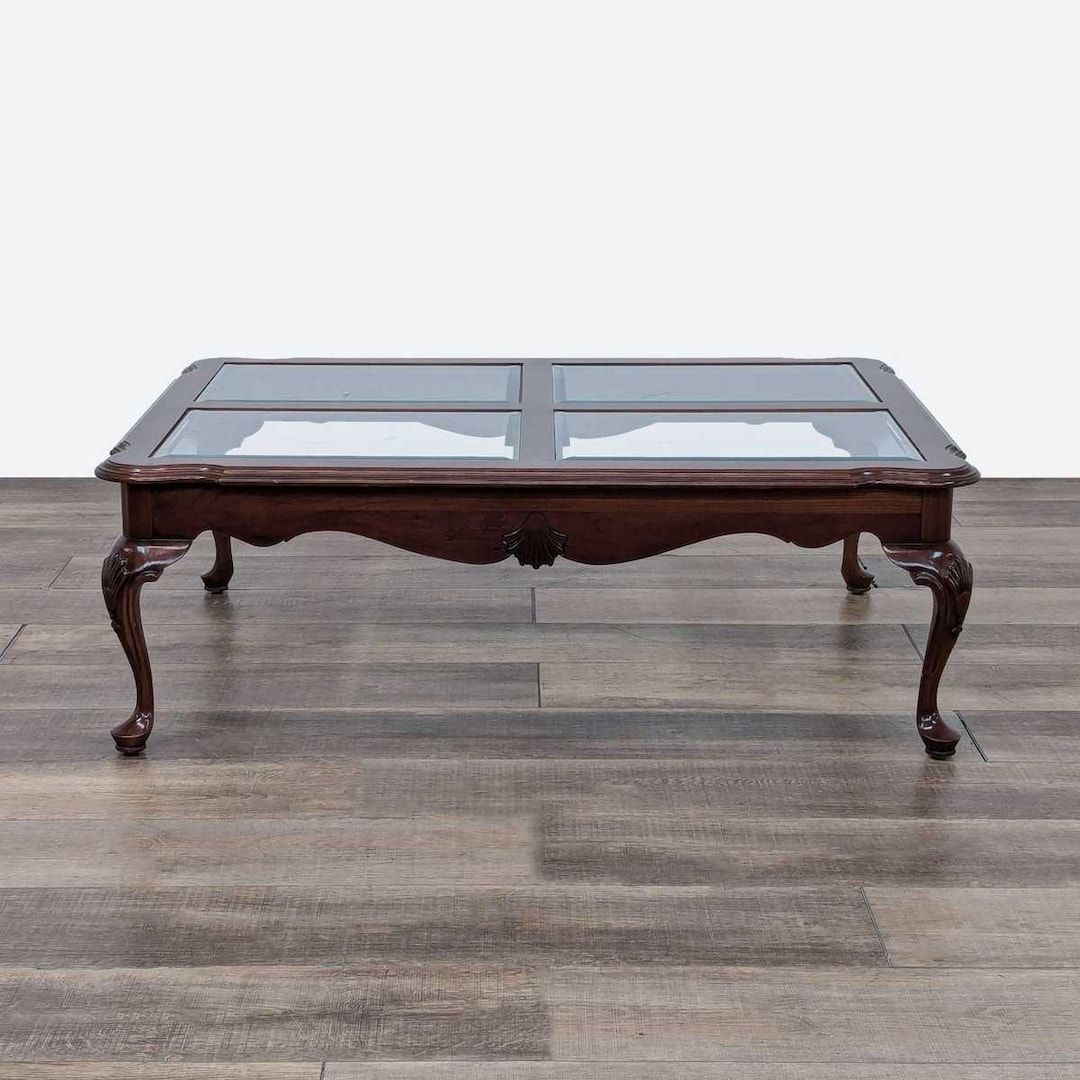 Vintage Ethan Allen Court Coffee Table Etsy