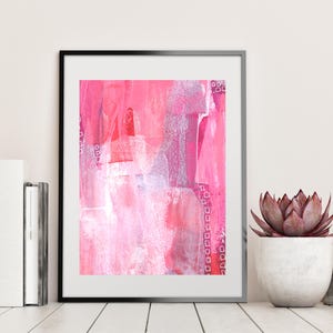 Pink Print, Printable Art, Printable Wall Art, Instant Download ...