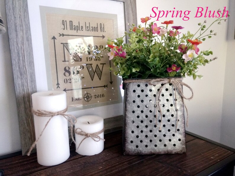 Planter With Flowers Planter Box Farmhouse Decor Modern Etsy