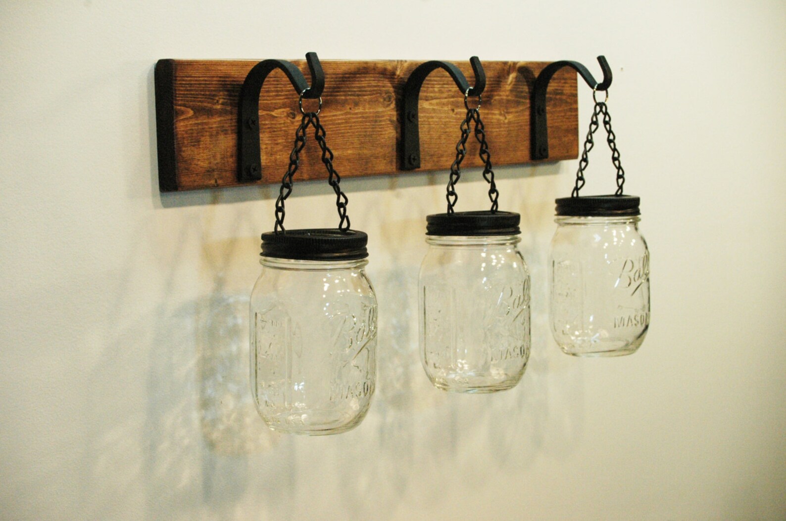 Mason Jar Wall Decor Kitchen Decor Bathroom Decor Farmhouse - Etsy