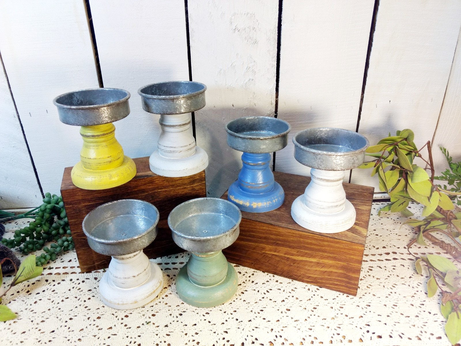 Modern Farmhouse Candle Holder Farmhouse Style Candleholder Etsy