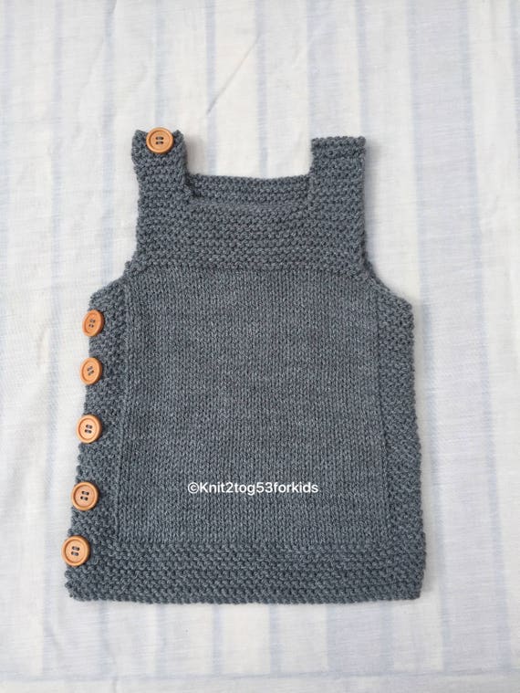 side fastening baby vests