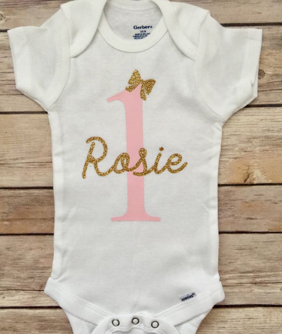 1st birthday onesie