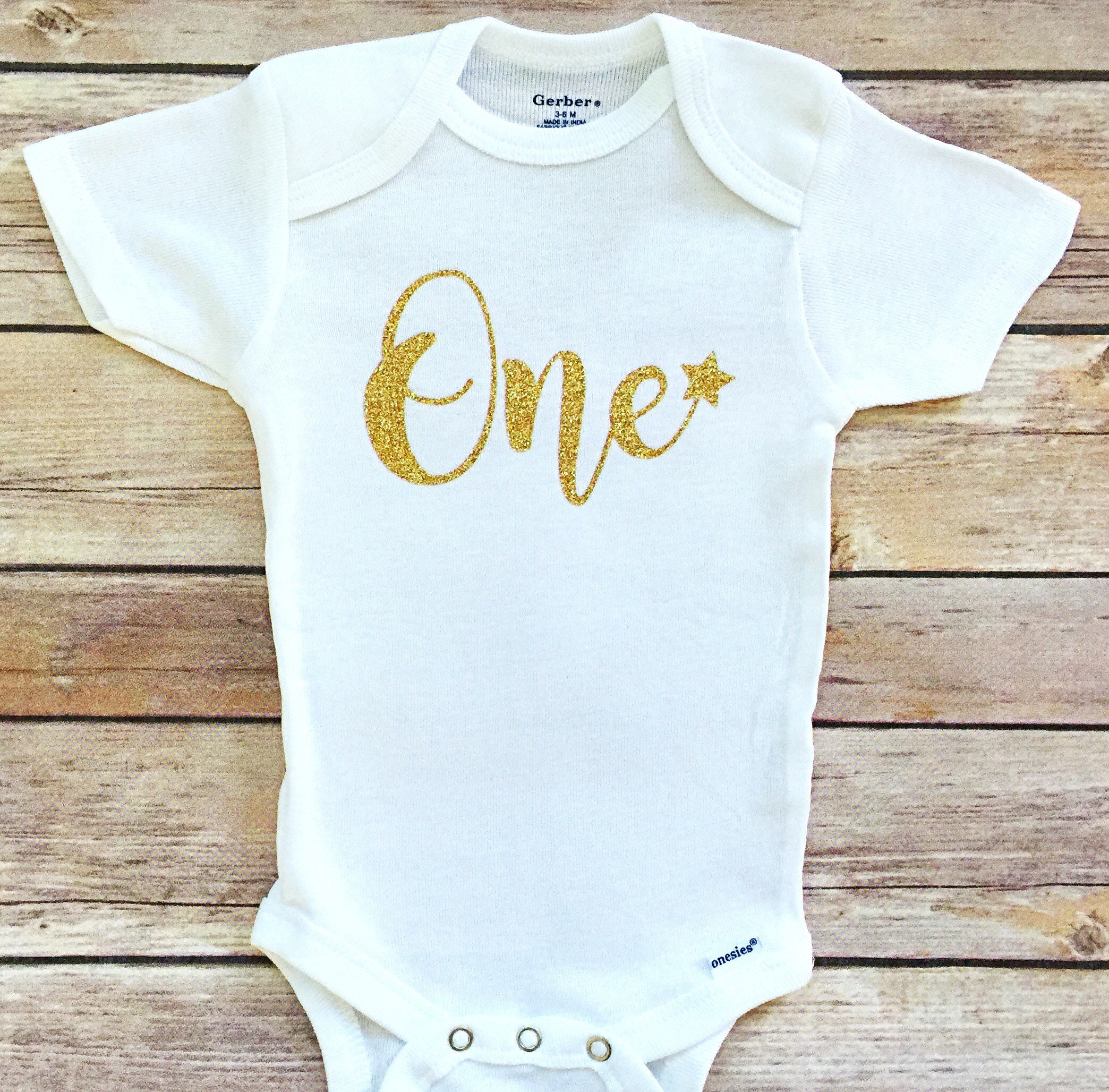 first birthday onesie