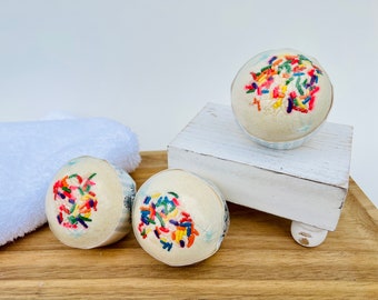 Celebrate Bath Bomb Relaxing Sudsy Foamy Bath Bomb