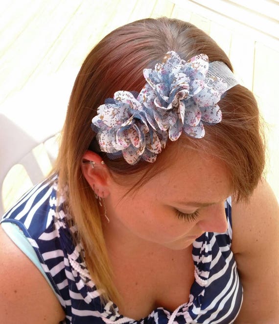 boho flower headband
