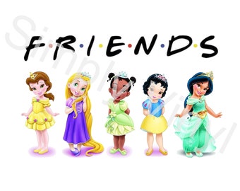 Download Princess Friends Etsy
