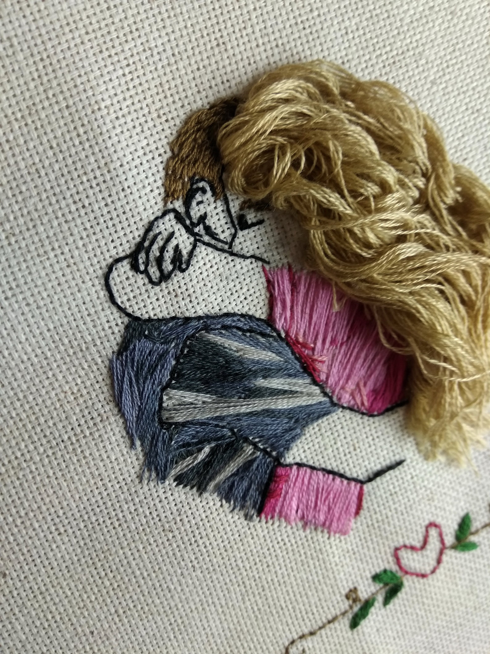 Embroidery Art Embroidery Lovers Embroidery Hoop Etsy