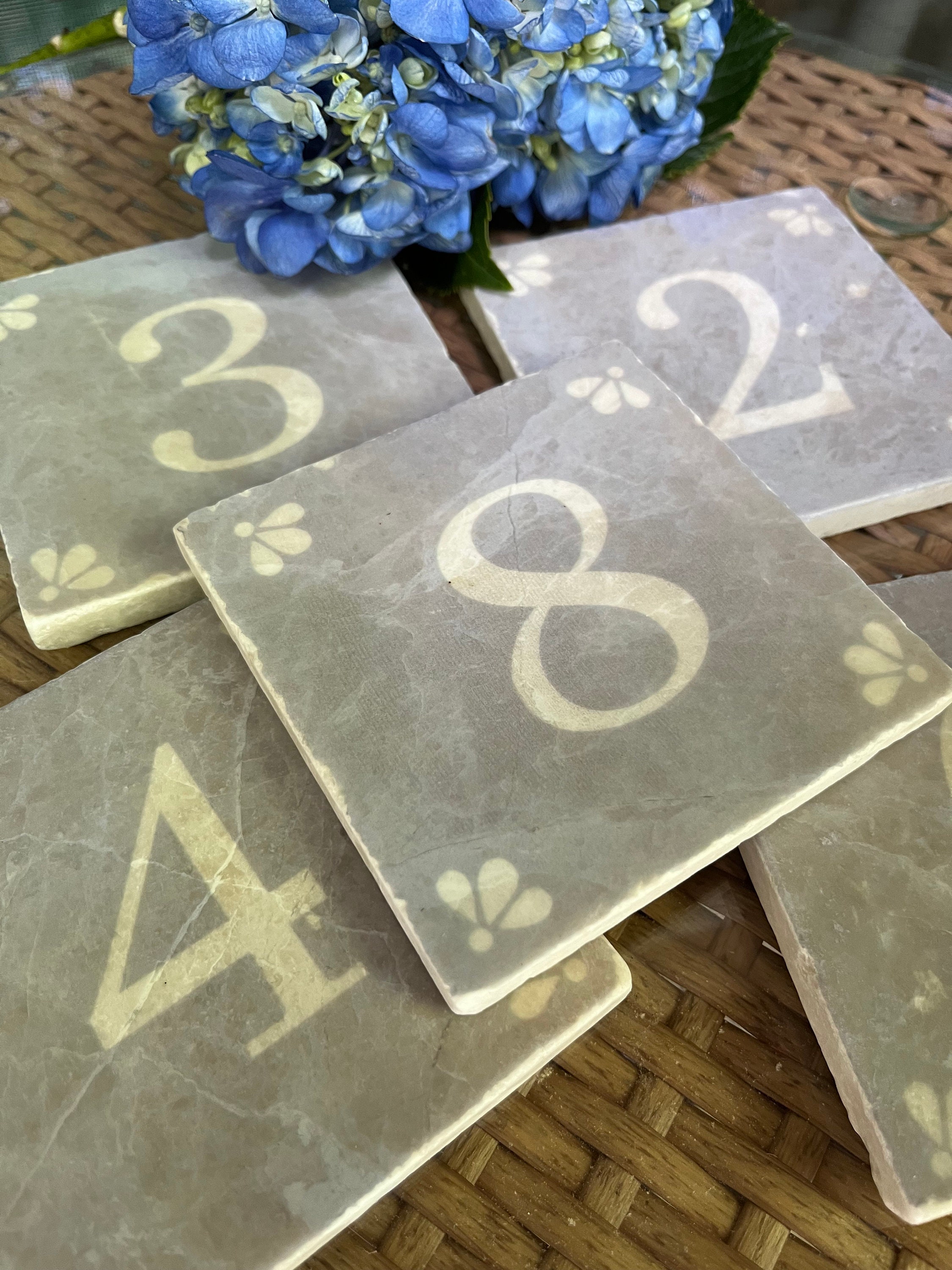 Alba Table Numbers- Set of 10 - Etsy