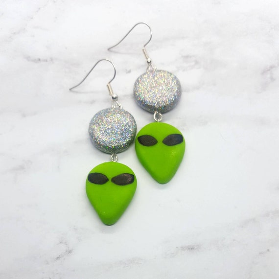 glow in the dark earrings for men