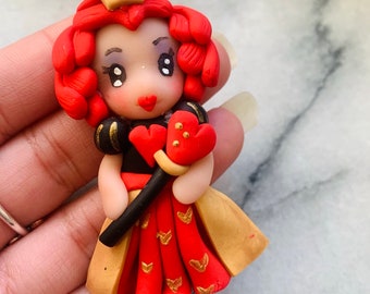 Polymer clay characters/dolls. Flatback embellishments/decorations/figures