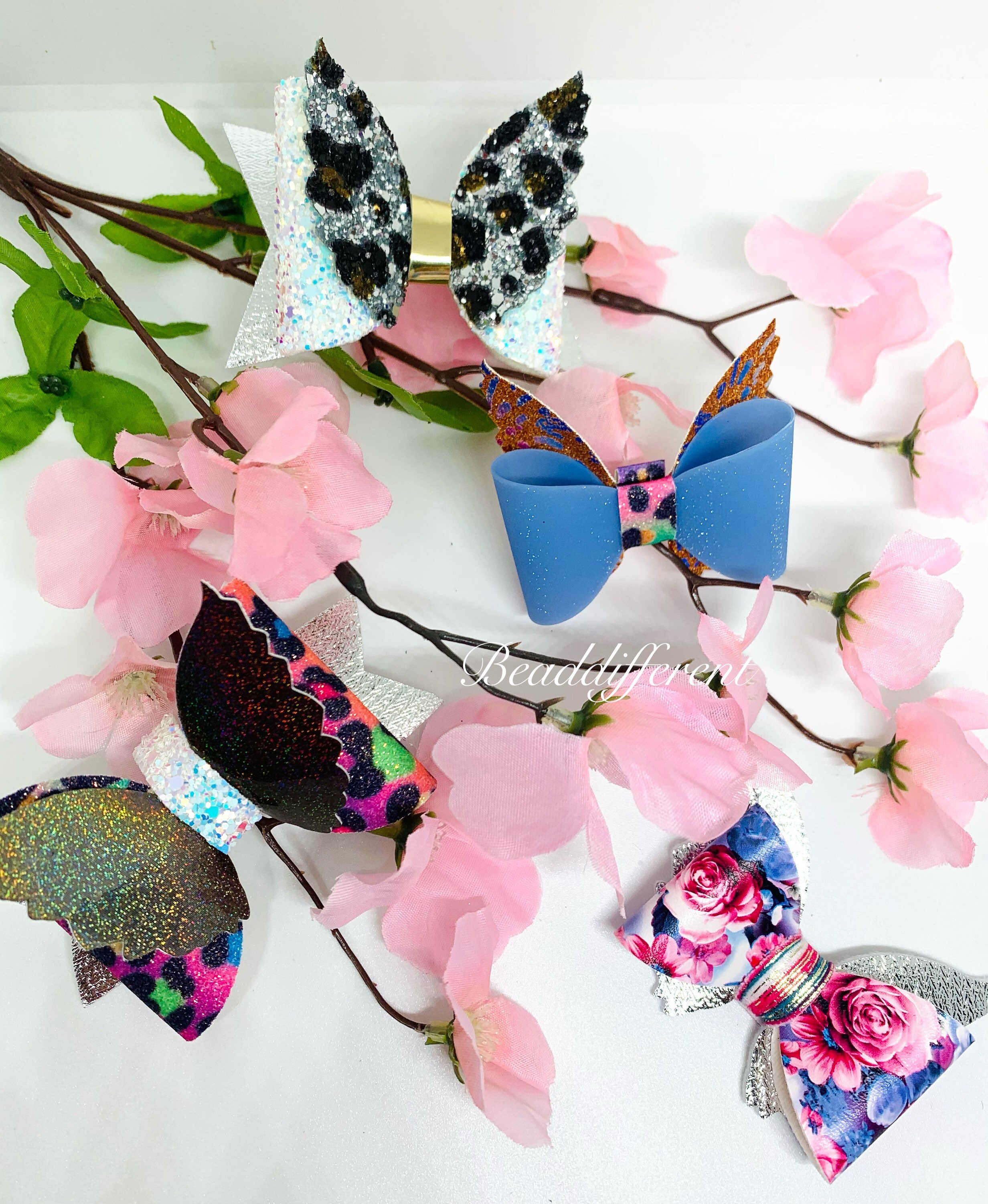 Hair Bow Kits Make Your Own Bows Etsy UK