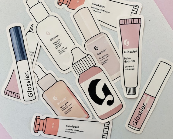 Glossier Stickers 