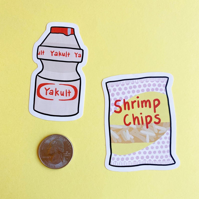 Asian Snack Stickers
