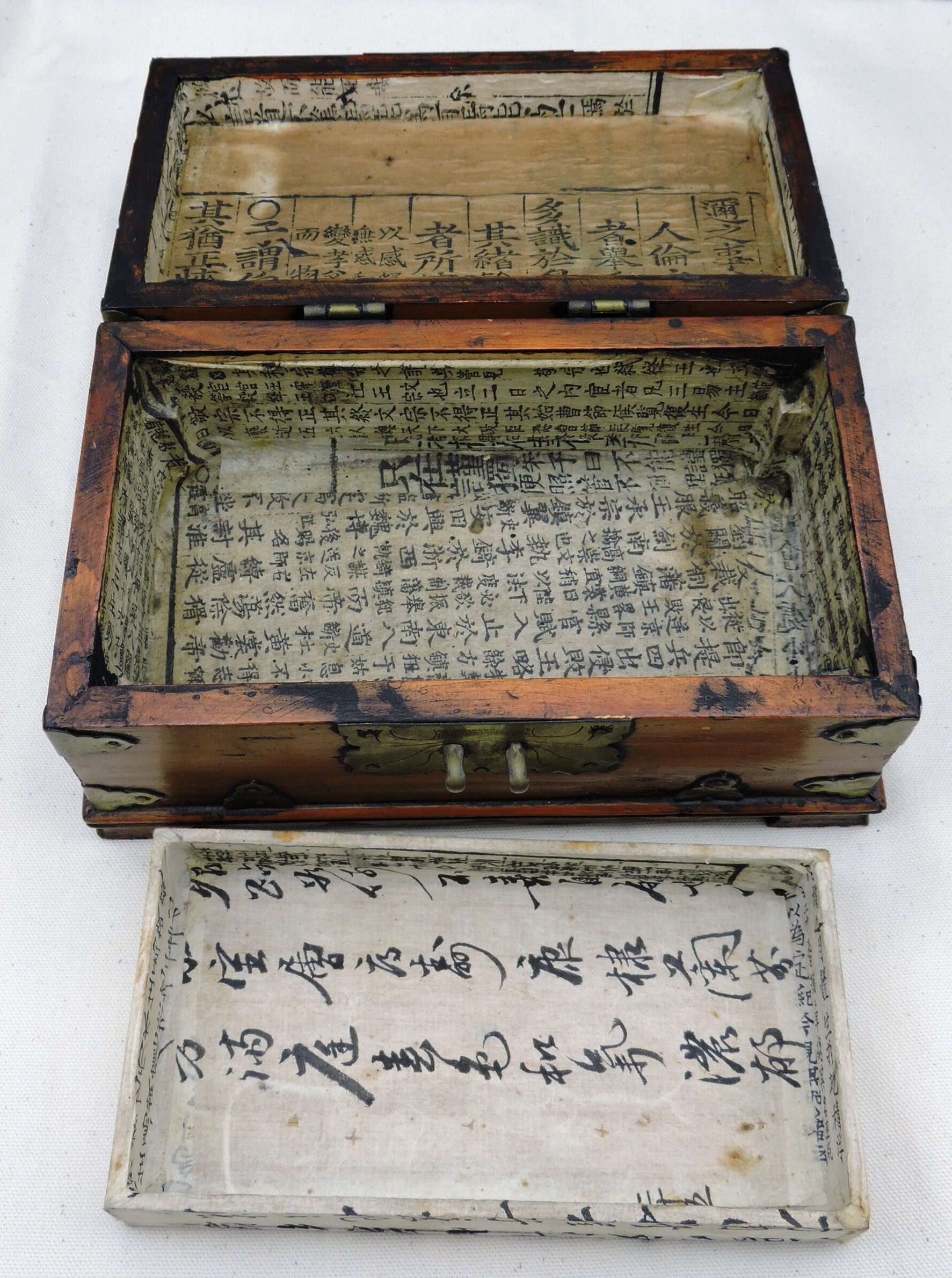 Rare and Beautiful Korean Hat Box made entirely of Fine Paulownia Wood  (item #1443996)