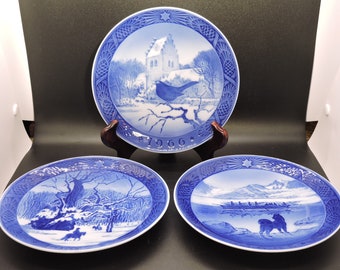 Royal Copenhagen Denmark Kai Lange Choice of 1966 1967  Collector Plates