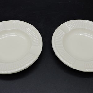 Set Of 2- Wedgwood Of Etruria & Barlaston Edme Ashtrays Made In England