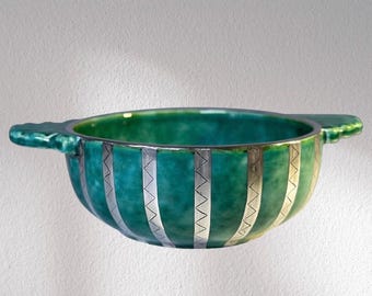 Argenta Pattern Gustavsberg Pottery Fish Bowl - Etsy