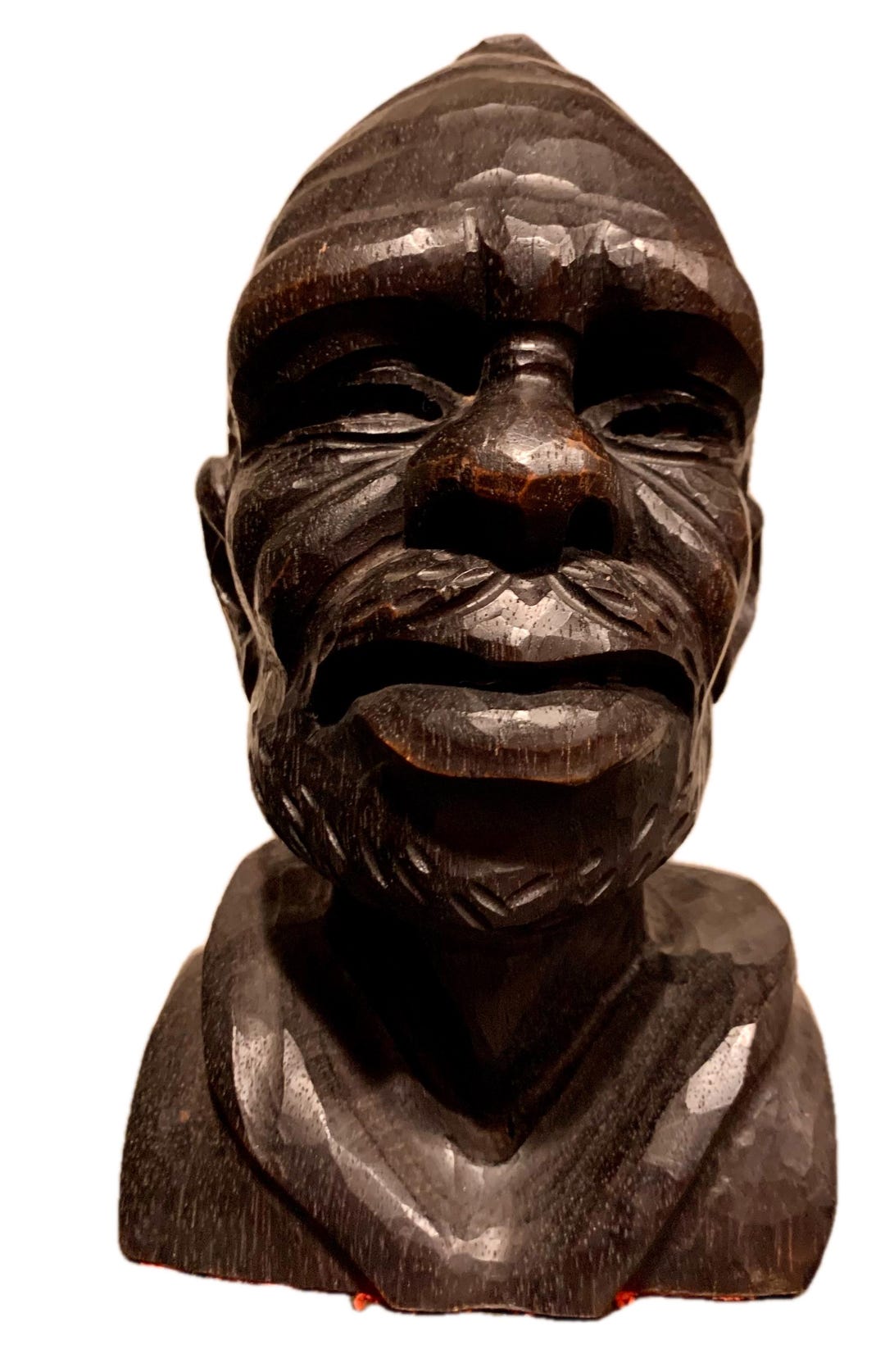 Wooden Male bust main image 1