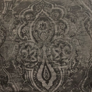 Velvet Medallion Printed Pillow