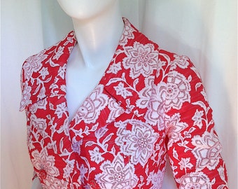 1960s Silk Brocade Dress, Italian Vintage Couture, 60s Dior New Look, MARIA ANTONELLI, Normal Norell Vibe, Vintage Mother of the Bride Dress
