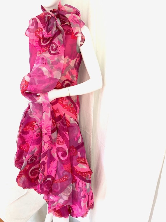 1960s PIERRE CARDIN Dress, 70s Vintage Couture, 1… - image 5
