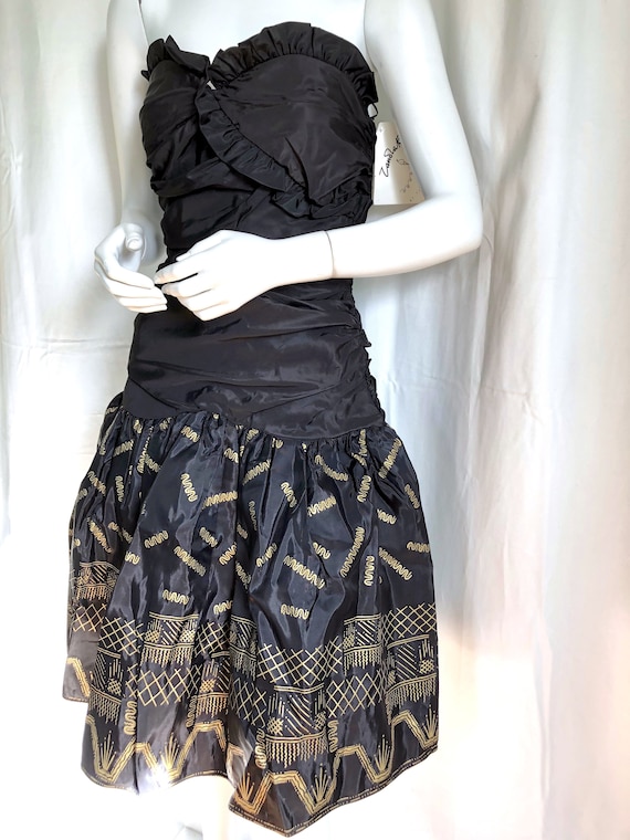 CHRISTIAN LACROIX Dress, 90s Corset Dress, Wester… - image 6