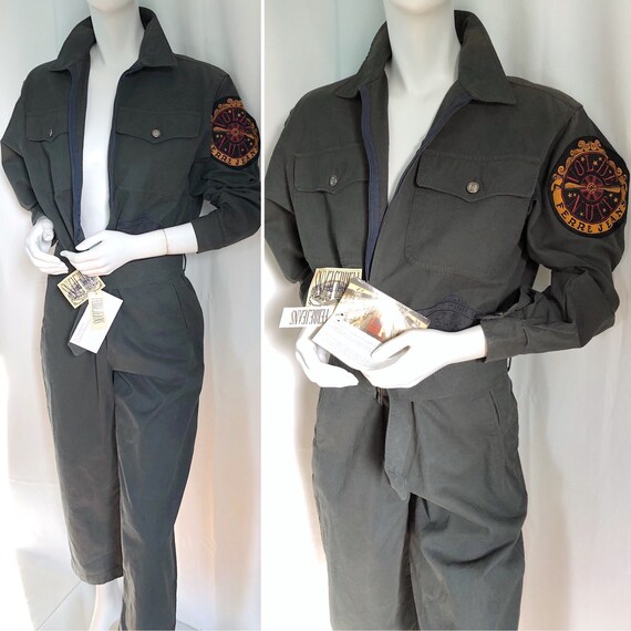 GIANFRANCO FERRE 1980s Jumpsuit, 80s Punk Rock, Vi