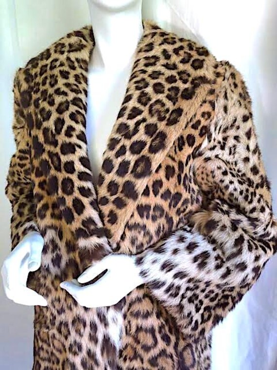 LEOPARD PRINT Stretch Pants, 90s OBERMEYER Ski Pa… - image 7