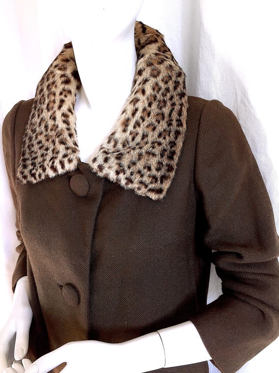 LEOPARD PRINT Stretch Pants, 90s OBERMEYER Ski Pa… - image 6