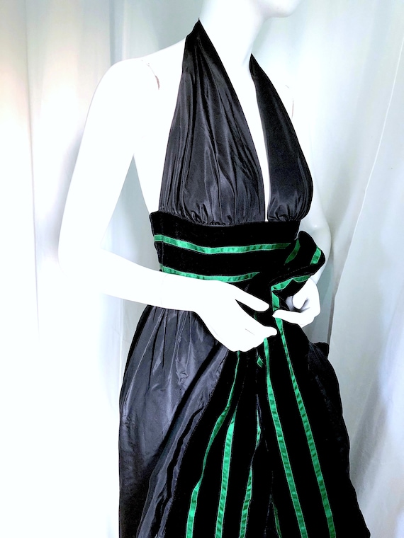 LANVIN COUTURE Evening Dress, 70s Bohemian Gown, … - image 5