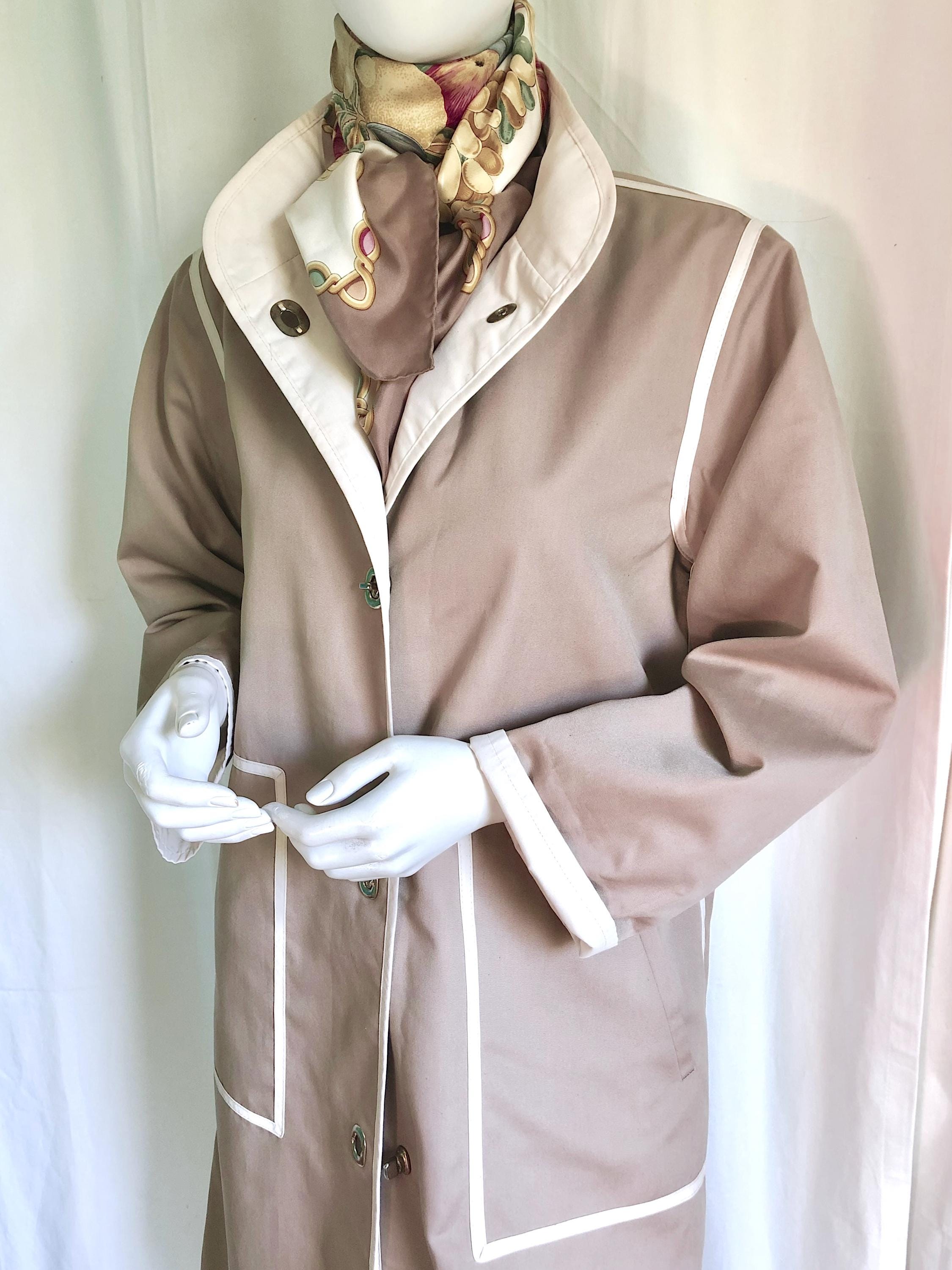 ヴィンテージコート　russ taylor Vintage Full Length Russell Taylor Signature Faux Fur Coat, Small