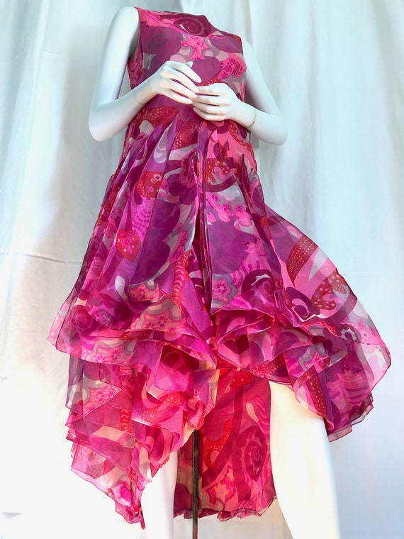 1960s PIERRE CARDIN Dress, 70s Vintage Couture, 1… - image 6