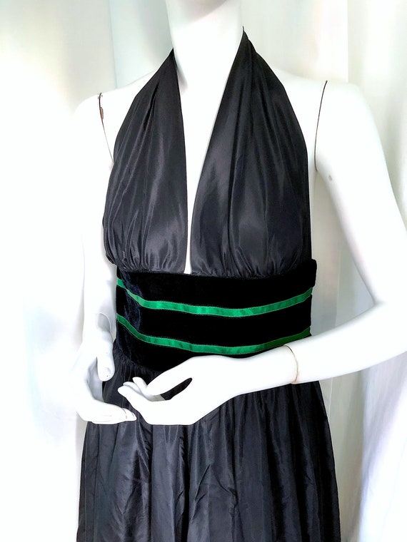 LANVIN COUTURE Evening Dress, 70s Bohemian Gown, … - image 1