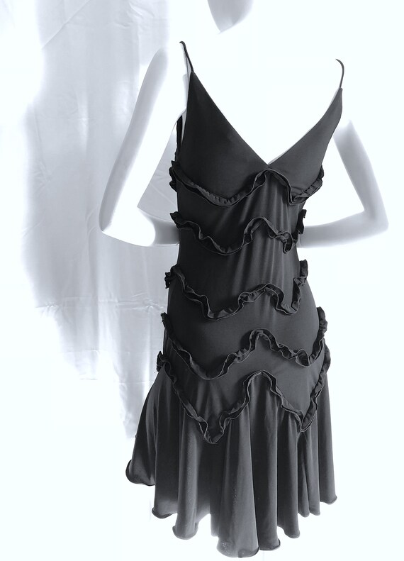 Documented STEPHEN BURROWS, Black Designer Slip Dr