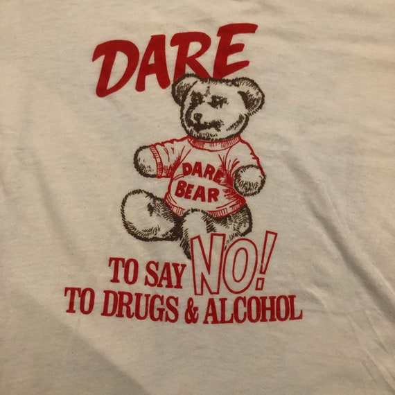 Vintage 80s Dare Bear Shirt