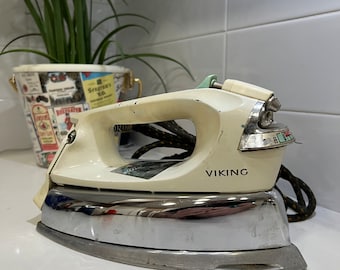 Vintage 1960s MCM Viking for Eaton's Iron Steamer Small Appliance