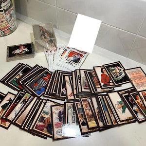 Vintage 1994 Coca-Cola Soda Werbeserie 3 Komplettes Sammelkarten Set + Extras