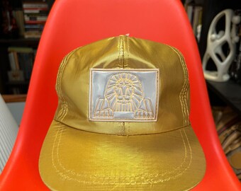 Vintage dode inventaris 1993 MGM Grand Las Vegas gouden Snapback hoed