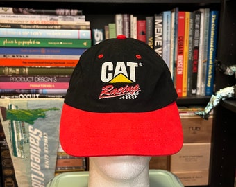 Vintage CAT Racing NASCAR Strapback Hat