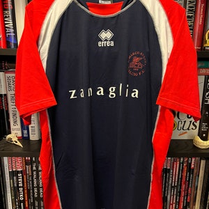 Vintage Errea S. Marco Avenza FC Italy Soccer Football Home Jersey - XL