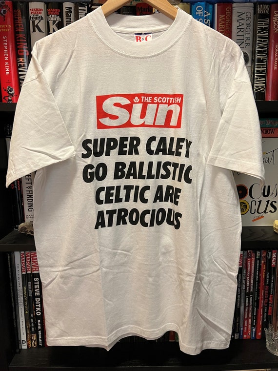 Vintage 2000 Scottish Sun 'Celtic are Atrocious...