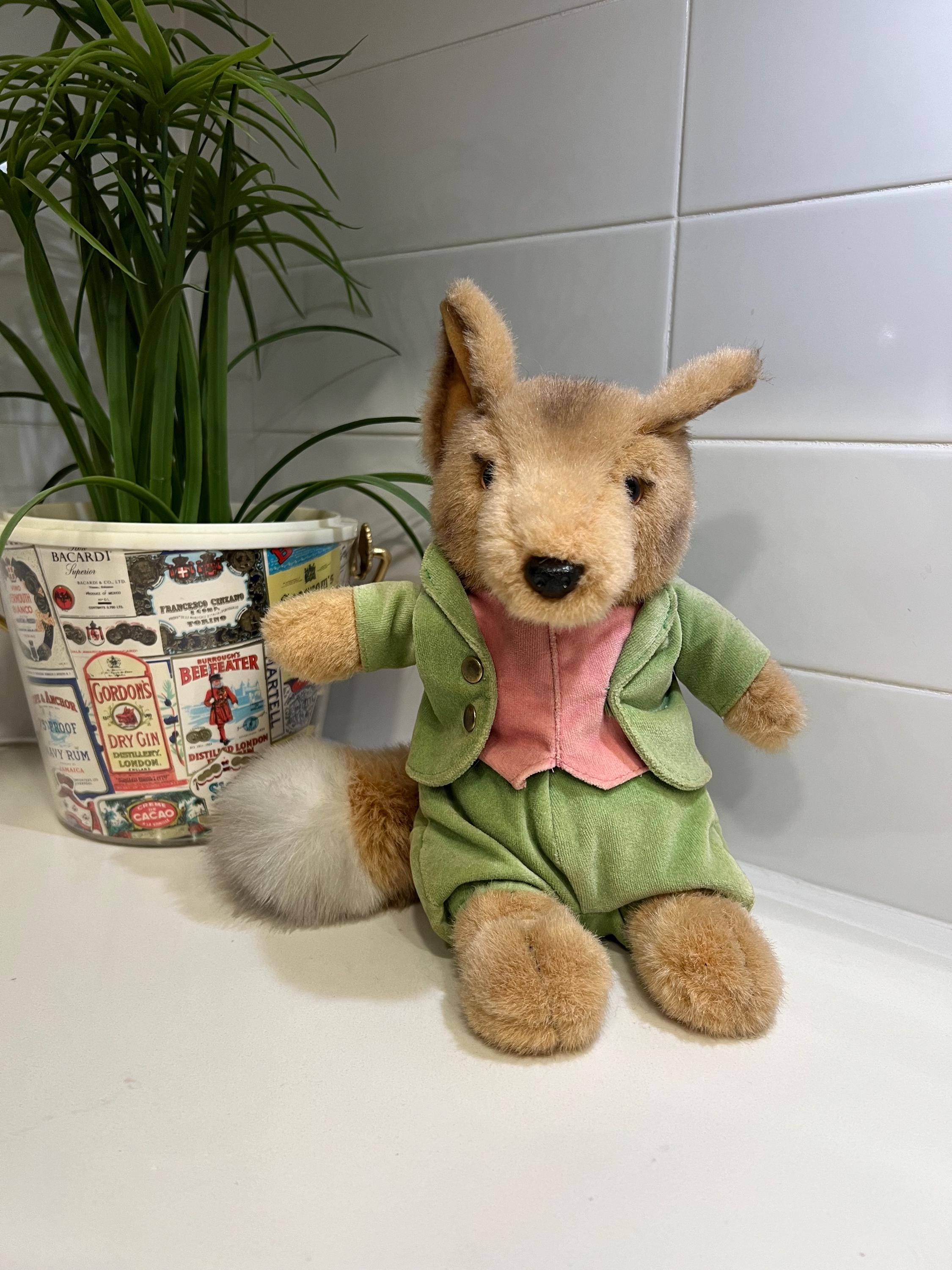 Vintage 90s Tod Fox Beatrix Potter Peter Rabbit Eden Toys Soft